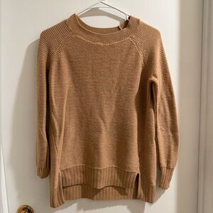 Old Navy Women's Tan Crew Neck Sweater